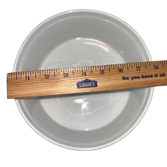 Vintage Royal Sealy Ceramic Bowls With Geometric Pattern - Set Of Two - White & - Picture 5 of 11